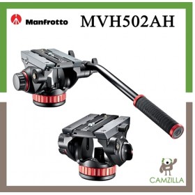 Manfrotto MVH502AH 502 Pro Video Fluid Head with Quick Release Plate 